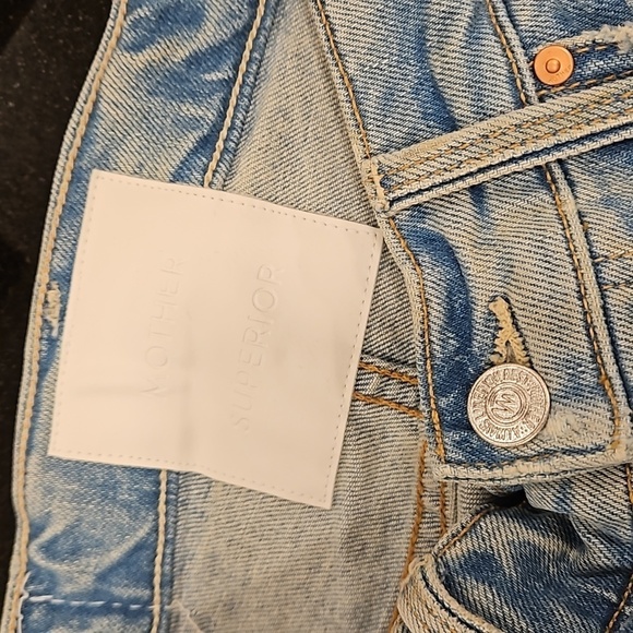 💕MOTHER SUPERIOR💕 The Tippy Top Frisky Ankle Jeans ~ I Confess 27 NWOT - Picture 8 of 10